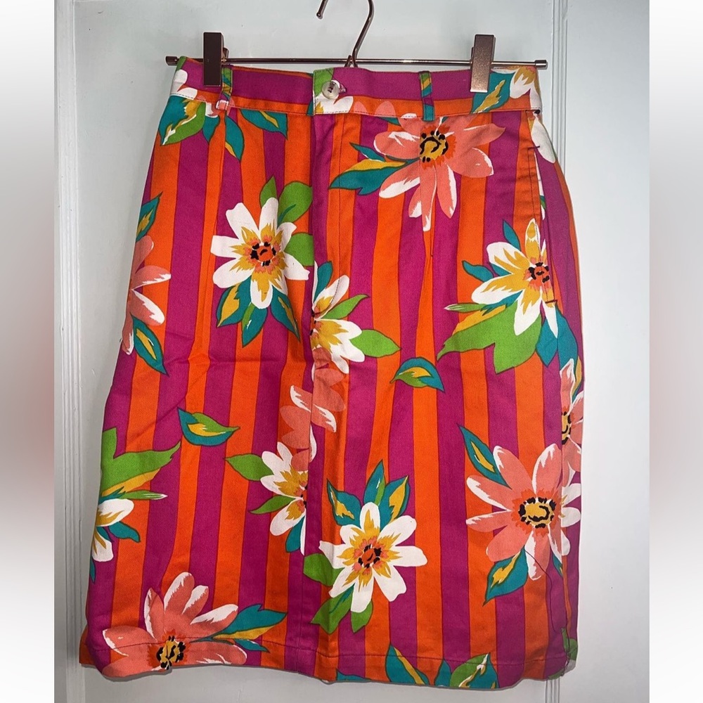 Vintage floral skirt 🌸